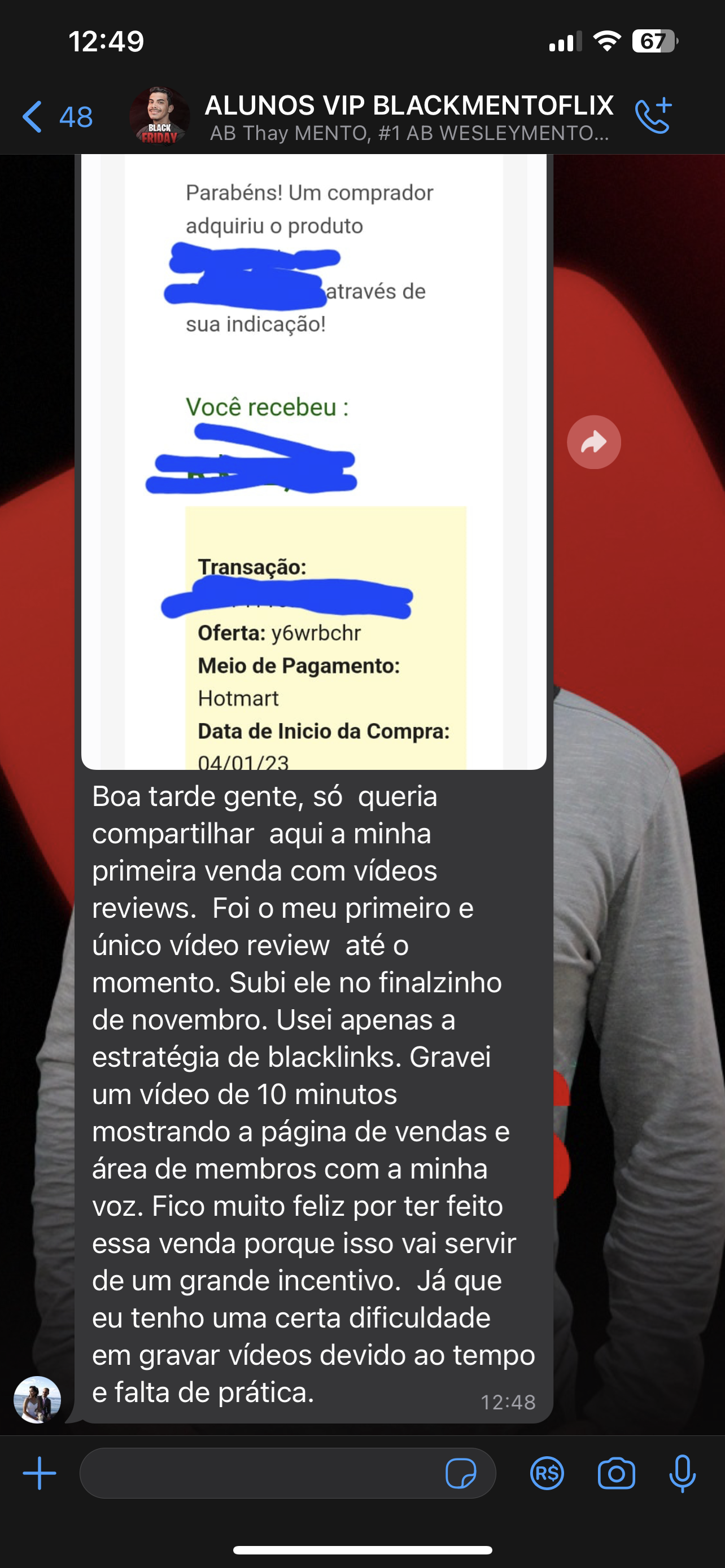 mentoflix depoimentos