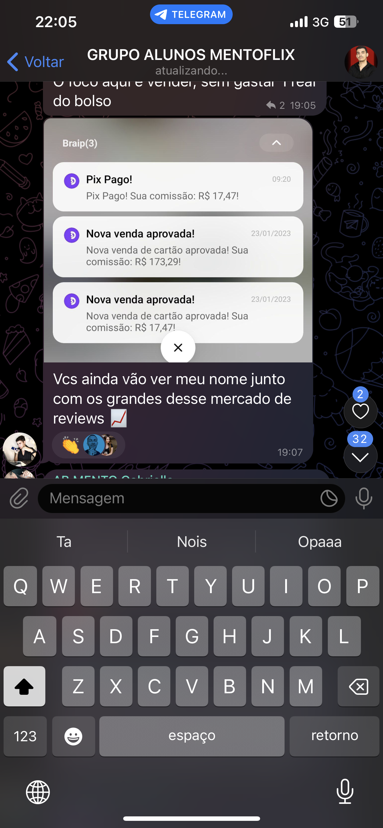 mentoflix depoimentos